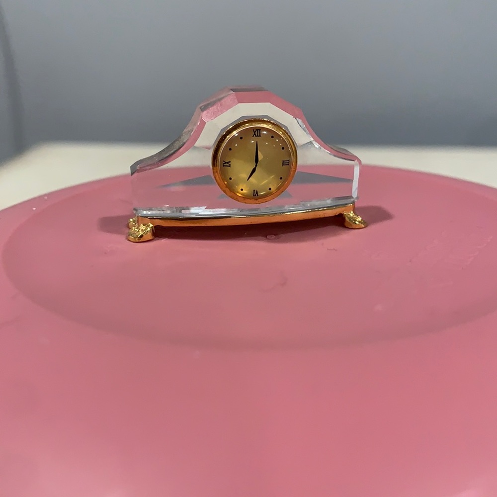 Swarovski Crystal Memories mini clock